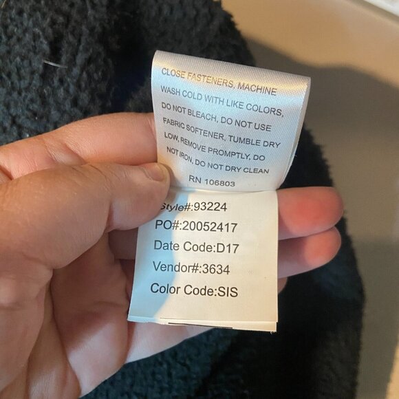 Alaskan Hardgear Men 2XLT Prudhoe Bay Vest Green Full Zip Fleece Lined Utility - Picture 7 of 10